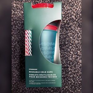 Starbucks Holiday Reusable Cold Cups